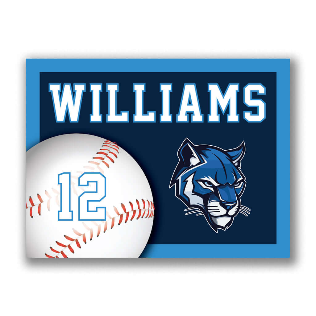 Baseball Yard Sign