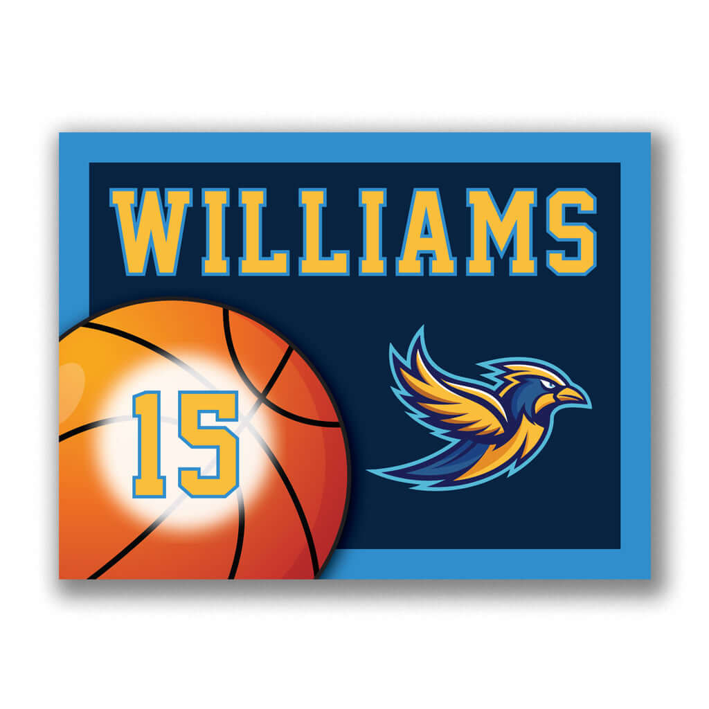Basketball Yard Sign