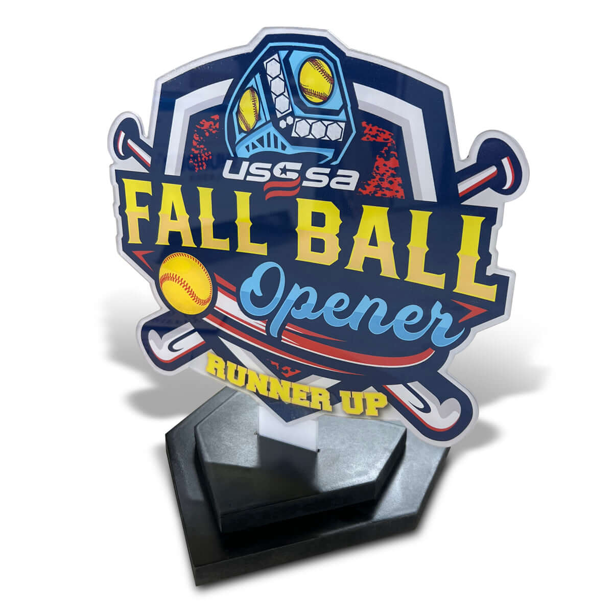 Custom Cut Acrylic Sports Award