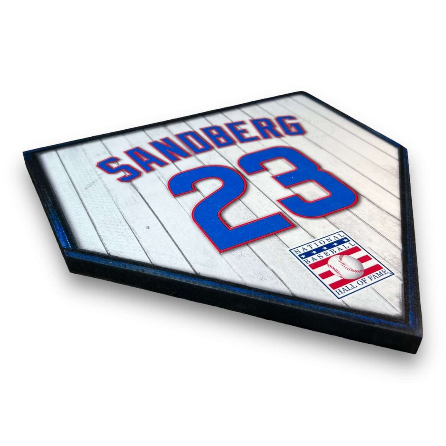 Custom Home plate jersey sign. Ryne Sandberg 23 - Made in USA