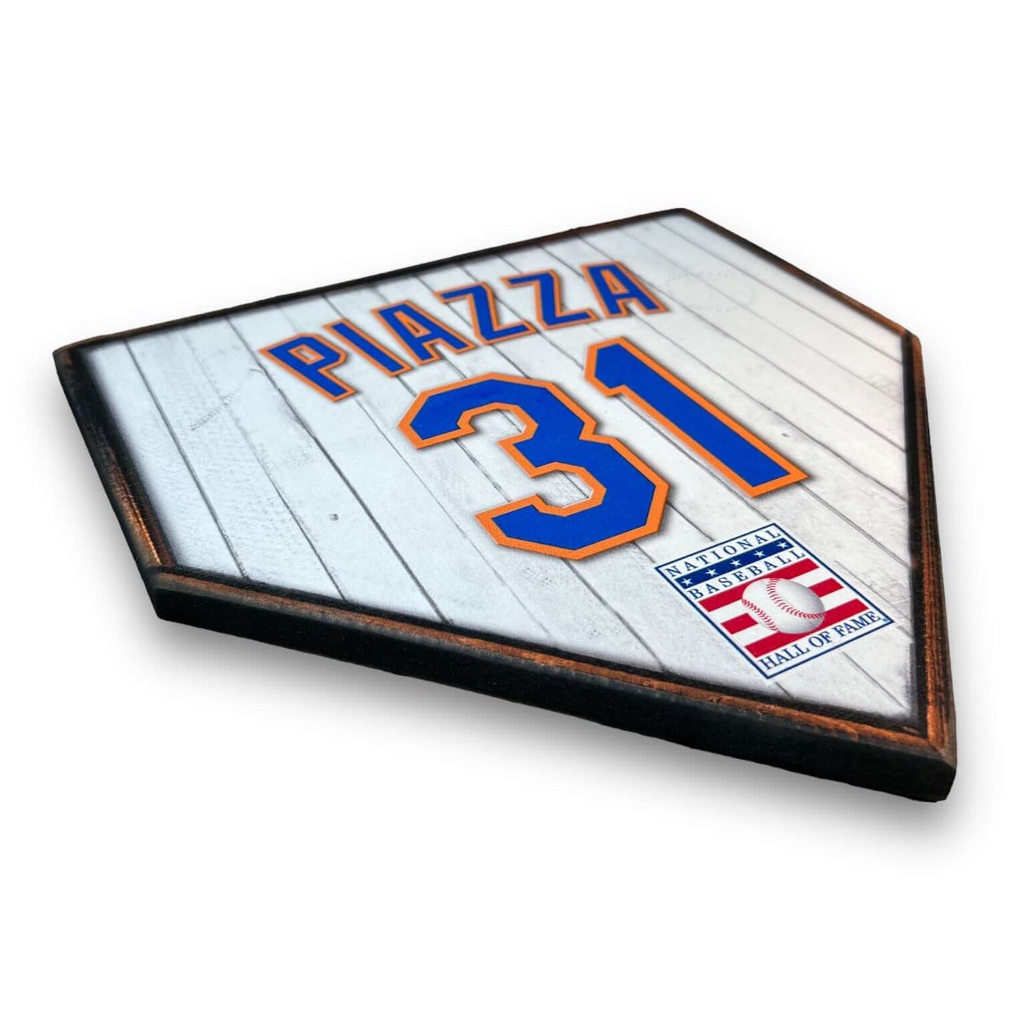 Custom Home plate jersey sign. Mike Piazza 31 - Made in USA