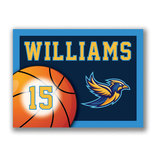Basketball Yard Sign