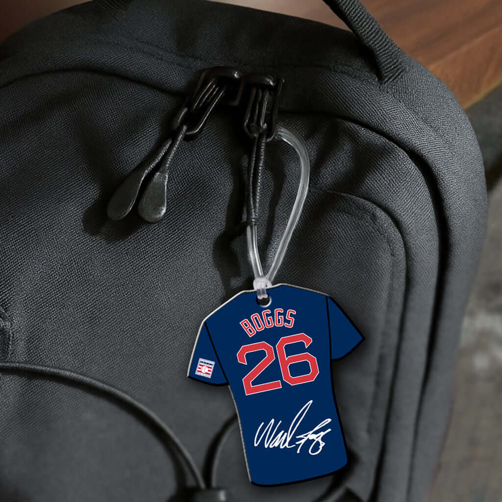 Wade Boggs #26 Red Sox - Replica Jersey Hang Tag Ornament On Bag