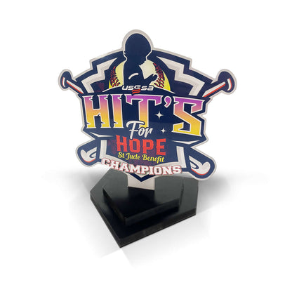 Custom Cut Acrylic Sports Award