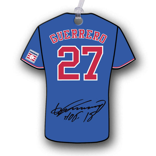 Vladimir Guerrero #27 Expos - Replica Jersey Hang Tag Ornaments - 3.5"