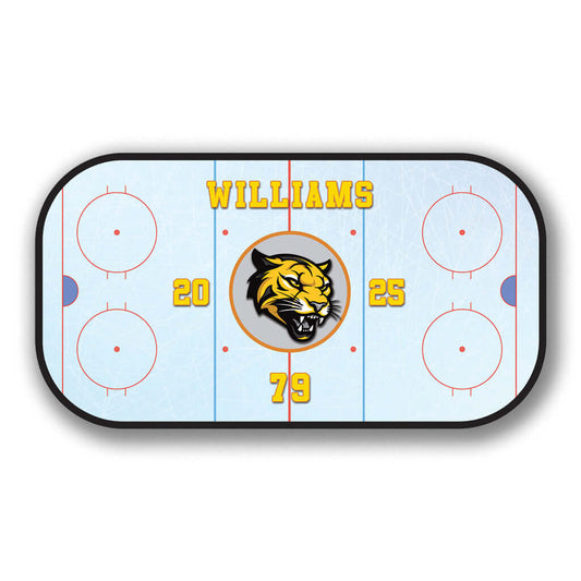 Custom Printed to Hockey Sign