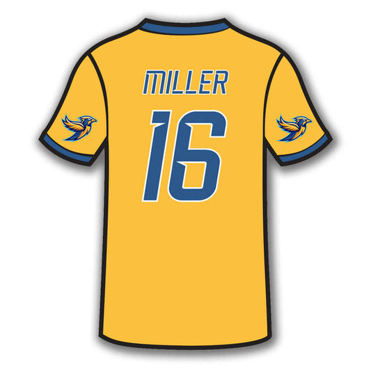 Custom Metal Soccer Jersey Sign