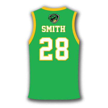 Custom metal basketball jersey back wall sign - Made in USA