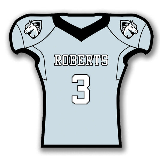 Custom Metal Football Jersey Sign