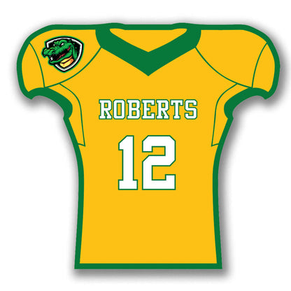 Custom Metal Football Jersey Sign