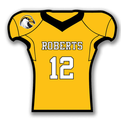 Custom Metal Football Jersey Sign