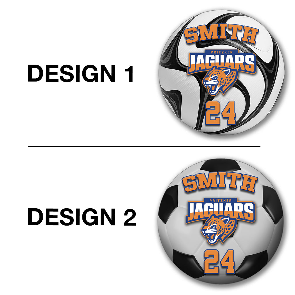 Soccer Custom Name & Logo Printed Awards