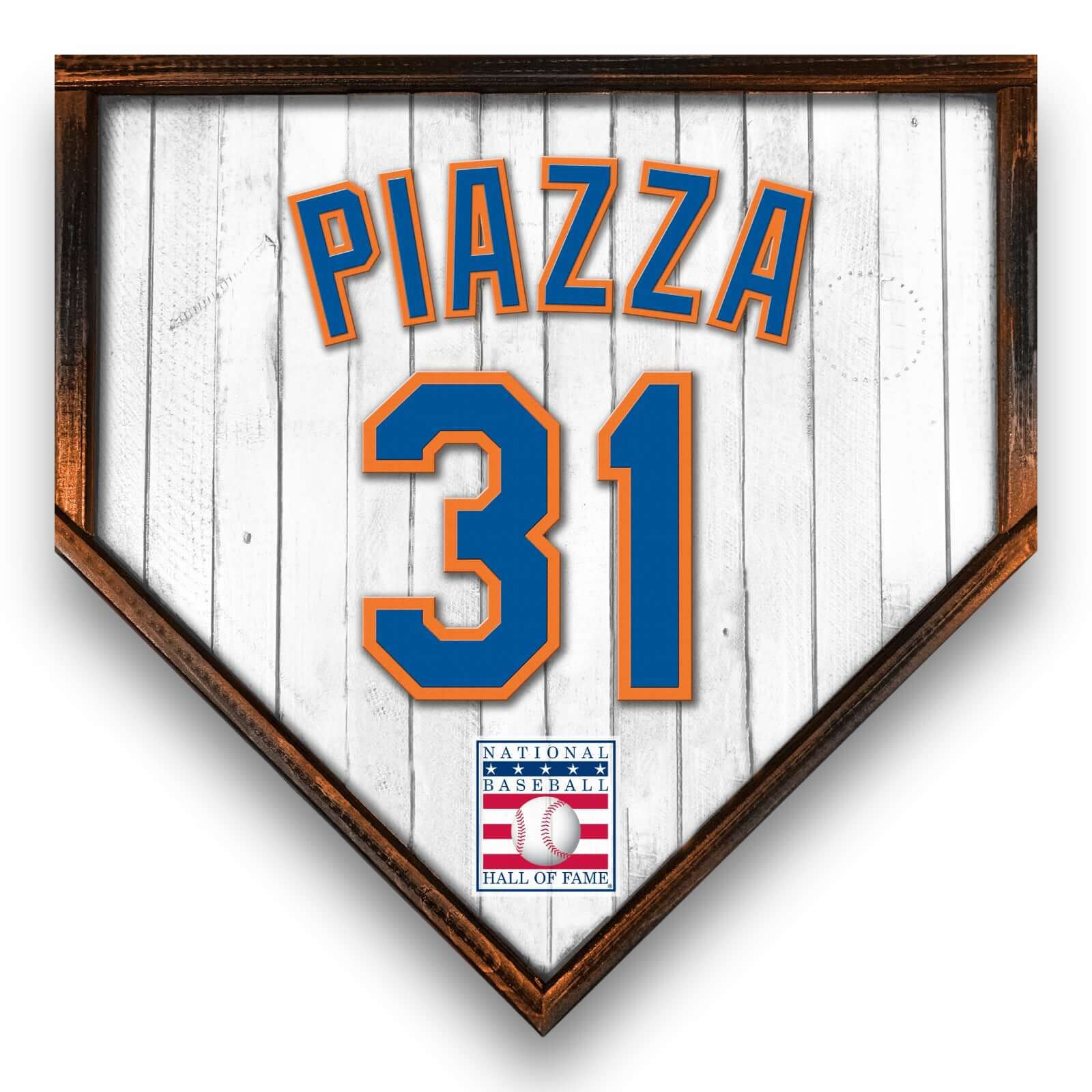 Mike Piazza #31 Mets - Replica Jersey Home Plate