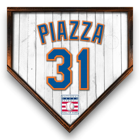 Mike Piazza #31 Mets - Replica Jersey Home Plate